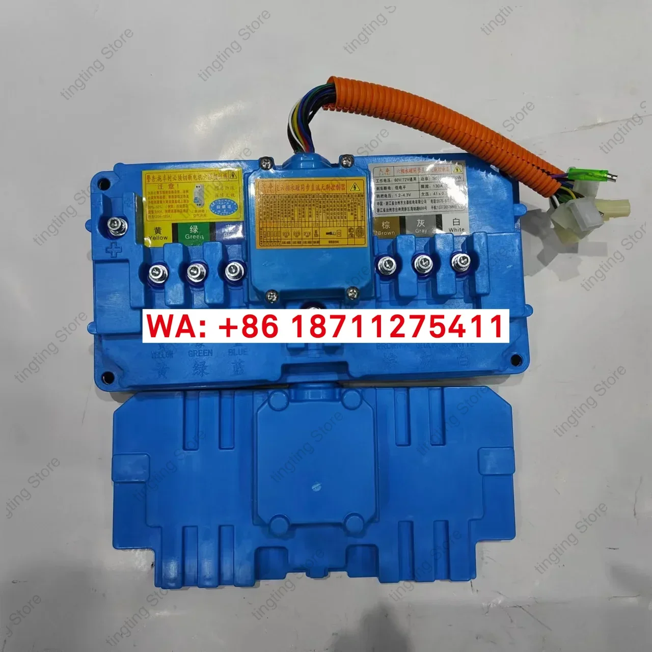 Electric vehicle controller Permanent magnet synchronous 3000W-4000W motor dedicated 6-wire controller