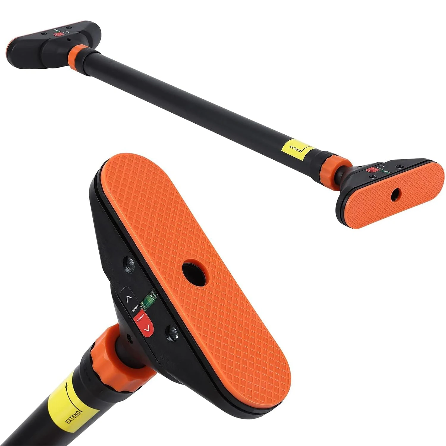 Pull Up Bar for Doorway, Doorway Chin Up Bar with Level Meter & Adjustable Width, No Screws, Secure Fit & Soft Grip Up to 200Kg Capacity for Upper Body Workout & Strength Training NO Installation