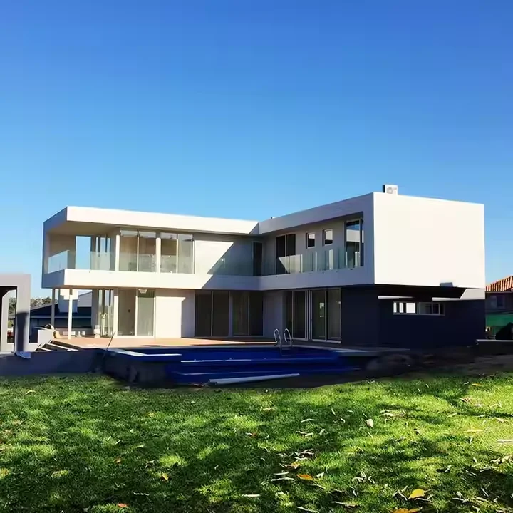 Prefabricated Eco-friendly Luxury Light Steel Structure Villas