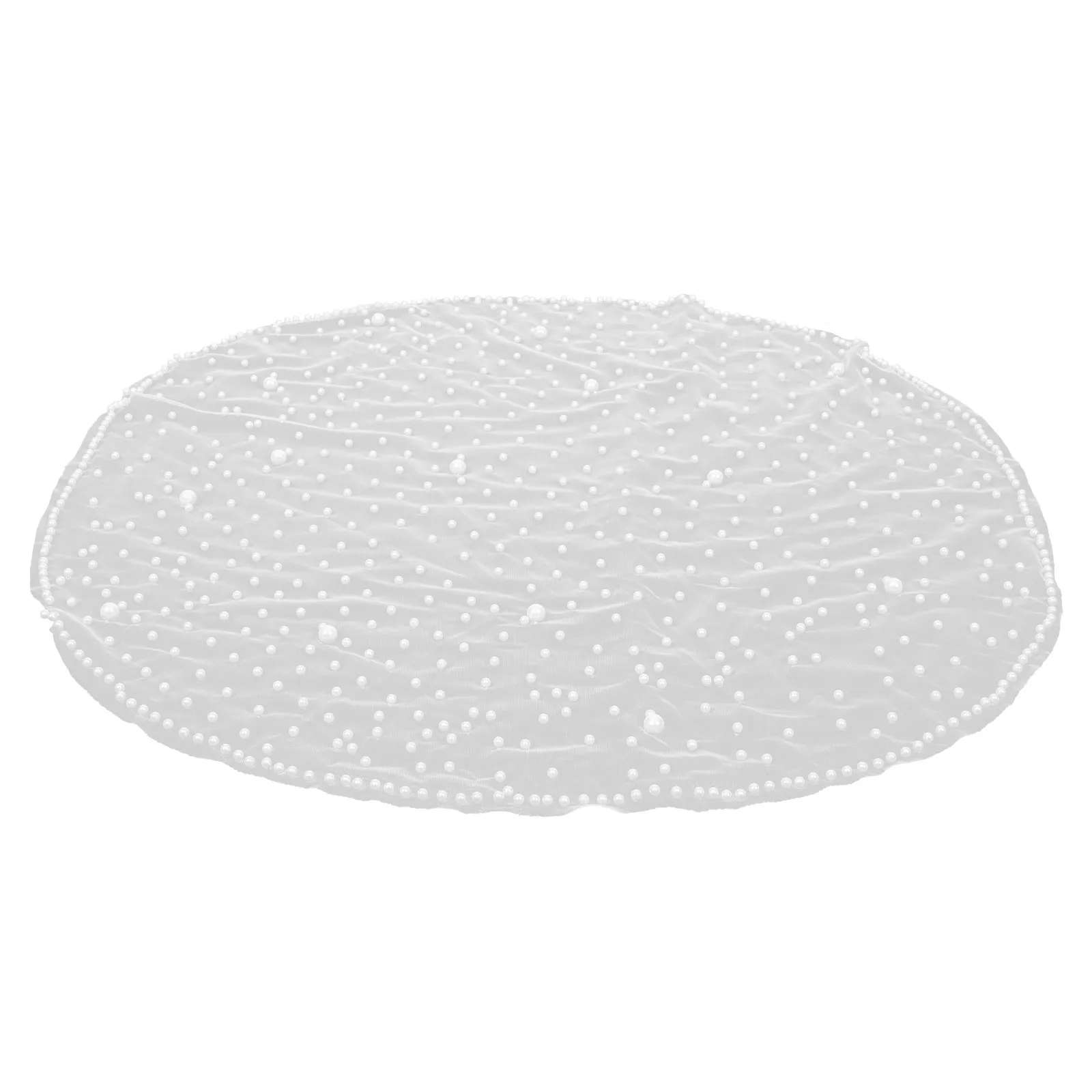 

Pearl Accessories Veil Wedding Veils Short Veil Veils For Brides Short for Bride 60cm White Pearls Photoshoot Props
