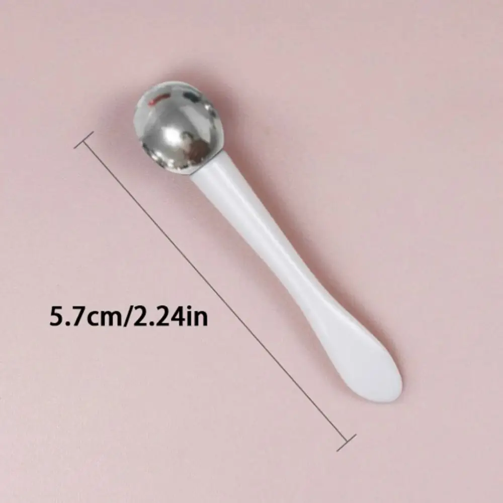 Practical Double-end Eye Roller Massage Stick Simple Anti Wrinkle Cosmetic Spatula Durable Facial Spoon