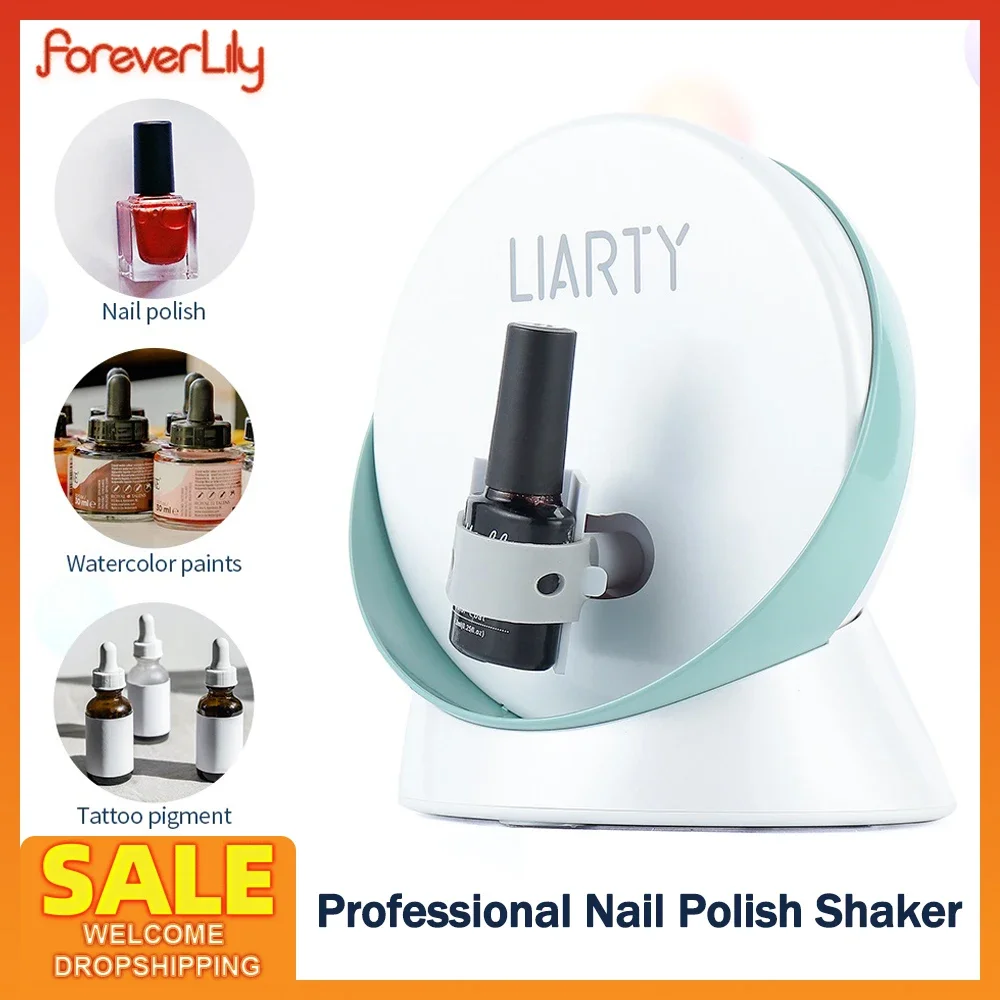

Professional Nail Lacquer Shaker Adjustable Power Nail Gel Polish Shaker Painting Ink Bottle Shaking Machine For Nail Art Tattoo