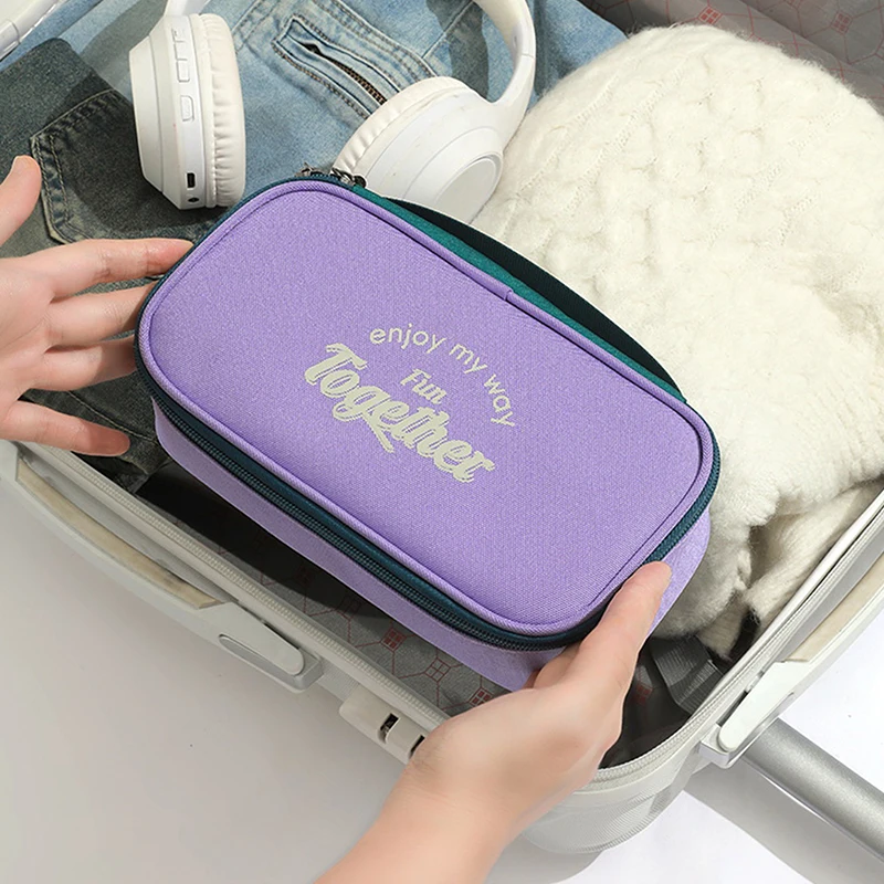 Digital Accessory Storage Bag, Large Capacity Power Bank, Hard Drive, Power Bank, USB Flash Drive, Earphone Storage Bag