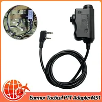 ARM NEXT Tactical PTT Tactical Headset Button activated push-to-talk PTT adapter interface KENWOOD