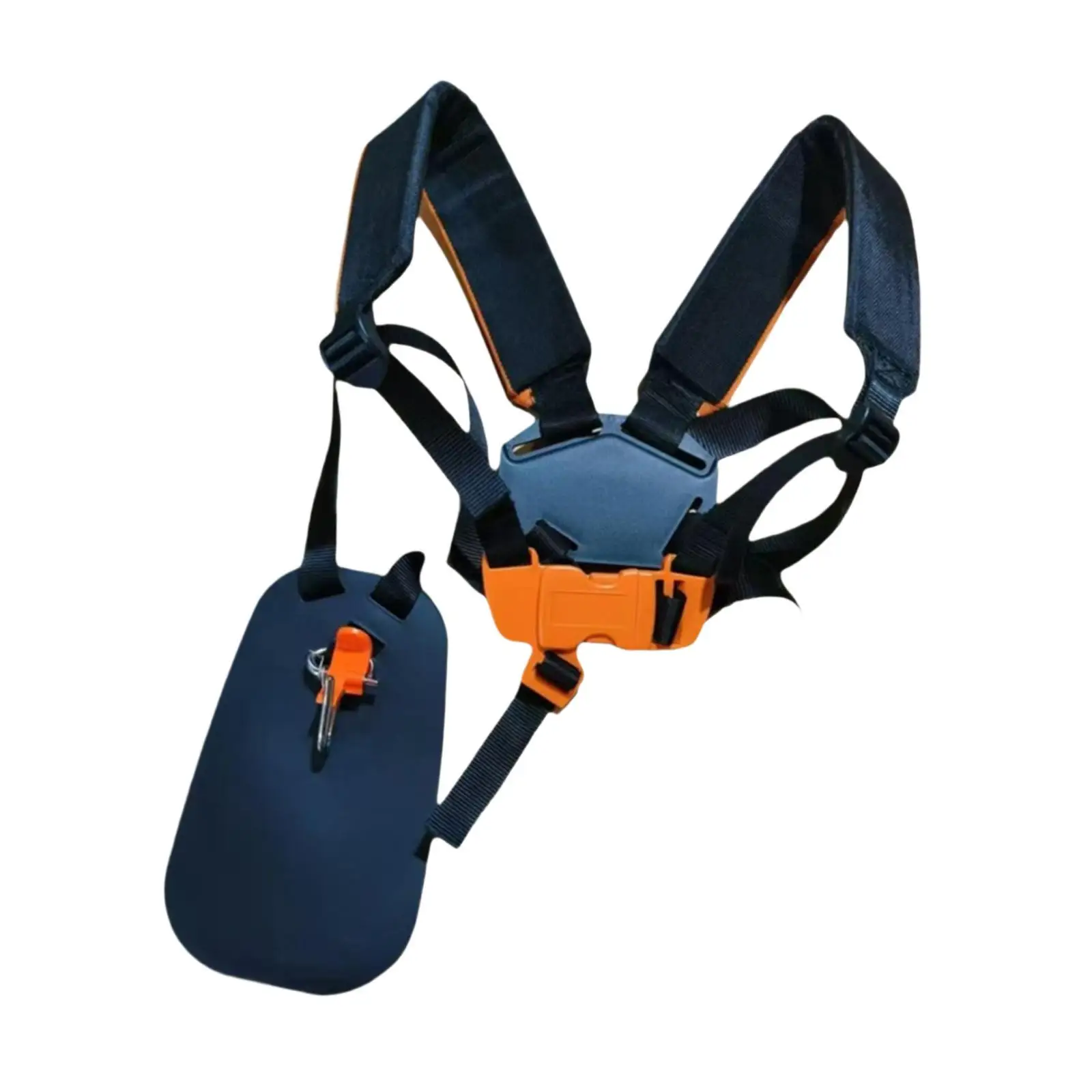 Trimmer-Schultergurt, doppelter Schultergurt, weicher, verdickter Trimmergurt, verstellbar für Unkrautwacker, Gartenbläser