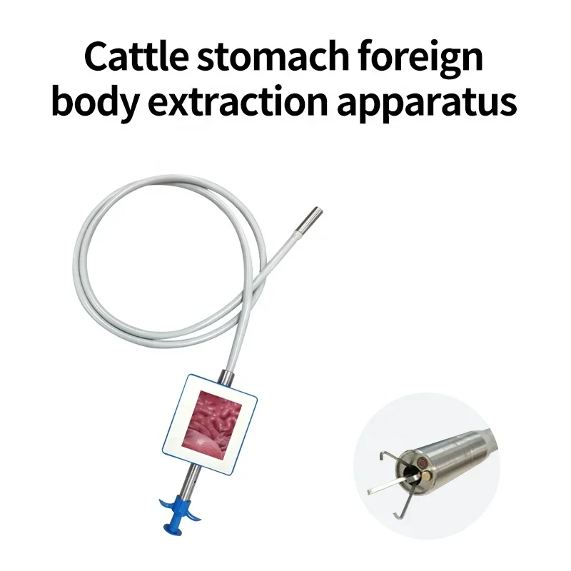 VS-V081 Veterinary instrument Vet Endoscope Portable Veterinary Video Gastroscope / Grabber from cow Gastroscope for farm