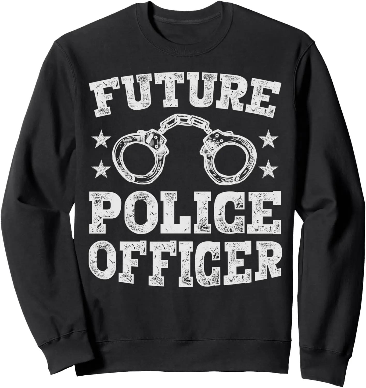 Future Police Officer Funny Thin Blue Line Gifts Boys Kids Sweatshirt