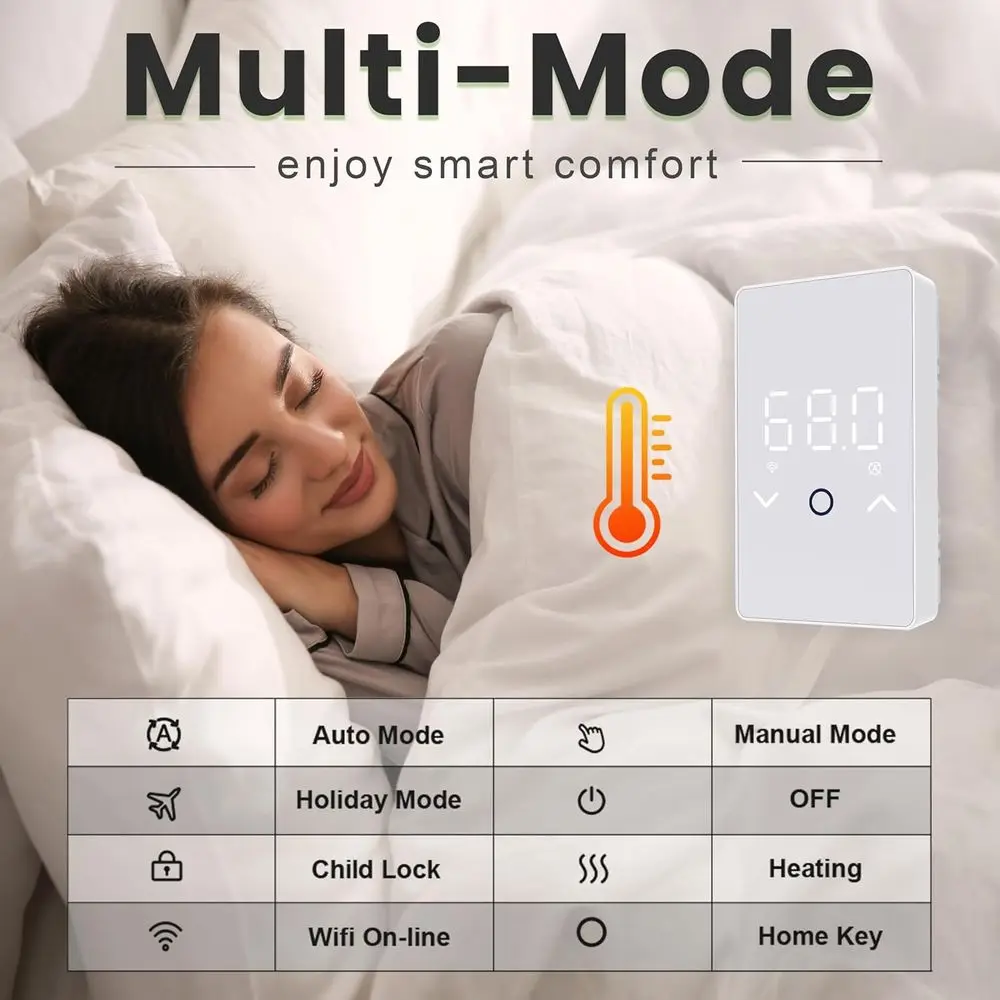 programmable heating schedule
