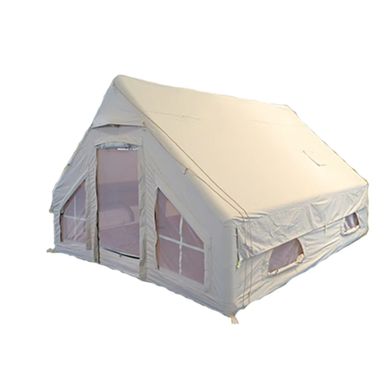 #￥Portable and Foldable Luxury Outdoor Camping Inflatable Tents 3-5 People Capacity Waterproof Design