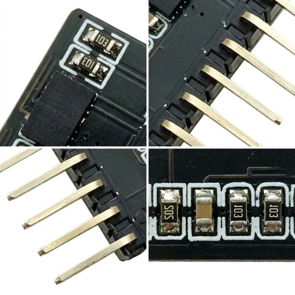 I2C Accelerometer BMI088 Module Gold-plated PCB Overvoltage Protection Temperature Sensing Adjustable Data Rate
