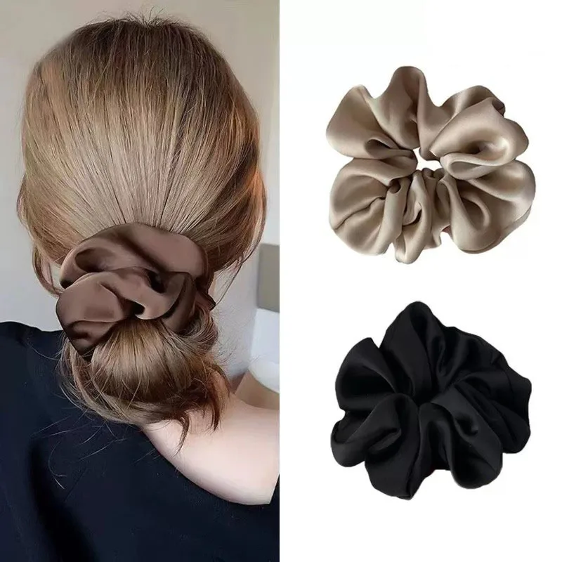 

High-End Elegant Tie Women, Black Summer Hair Accessory, New Style