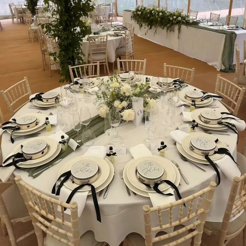 6 قطعة طبلة الزفاف الدف لتقوم بها بنفسك دش الزفاف الطبول اليد حفلة عيد ميلاد هدايا الزفاف للضيوف صانع الضوضاء الدعائم الألعاب