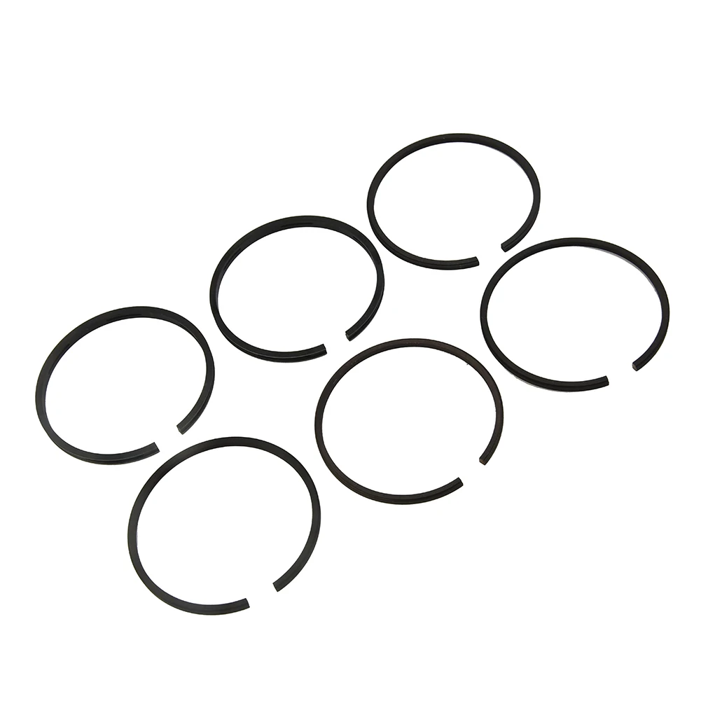 6 Pcs Air Compressor Piston Ring Kit Oil Ring Air Pump Accessories Metal Pneumatic Parts Piston Ring 48mm /50mm/ 51mm /55mm