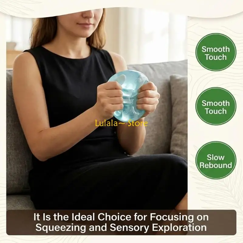 

Y4QA Fun Maltose Ball Squeeze Stretchy Toy With Slow Rising Effect For Office Home