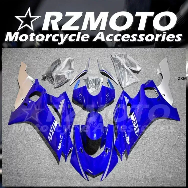 4Gifts New ABS Fairings Kit Fit For YAMAHA YZF-R6 R6 2017 2018 2019 2020 2021 2022 17 18 19 20 21 22 Bodywork Set Blue