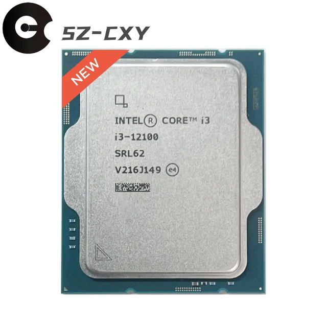 CPU core i3-12100F 4 8 3.3GHz CPU core i3-12100F 4 8 3.3GHz