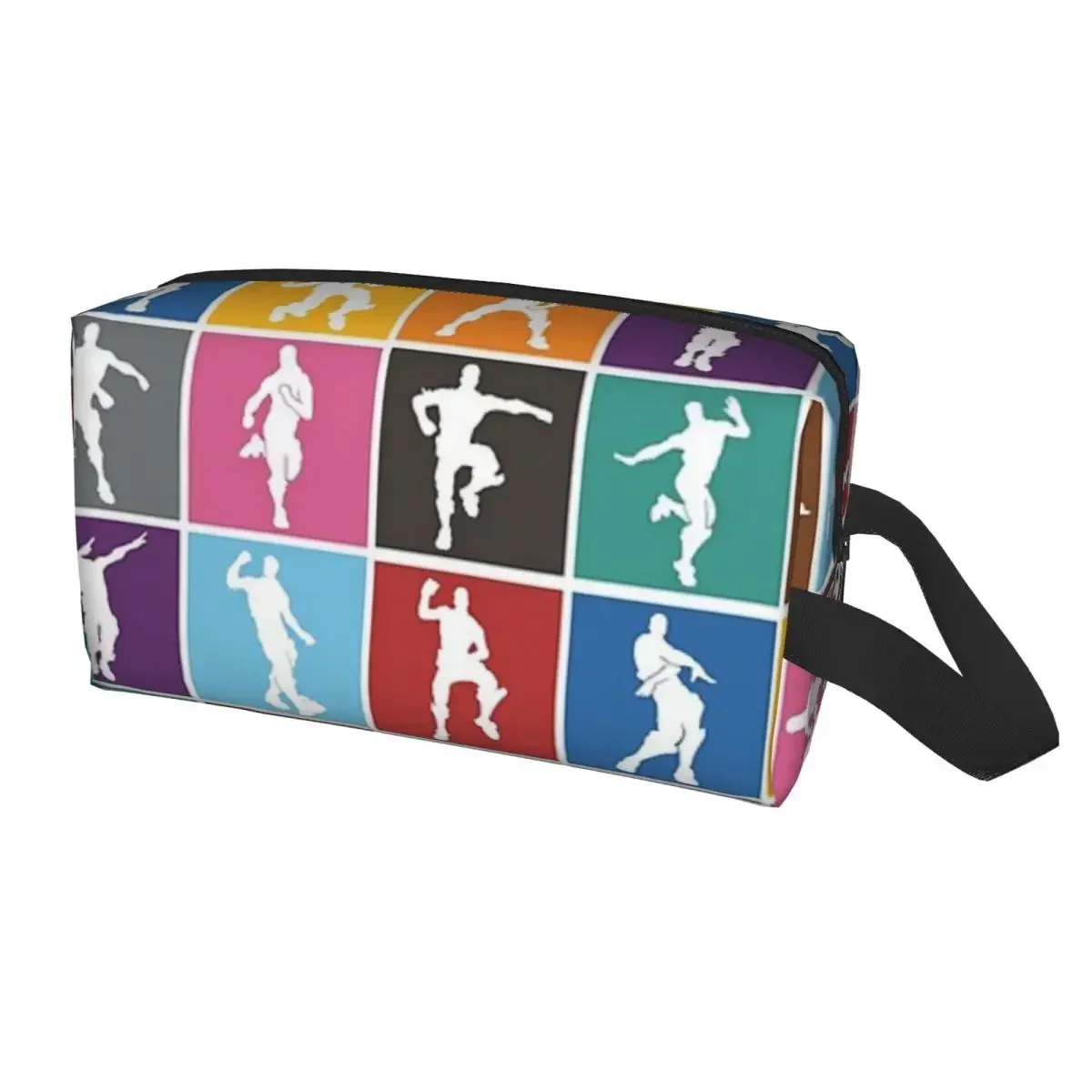 Battle Royale Victory Dance Makeup Bag for Women Travel Cosmetic Organizer Storage Toiletry Bags