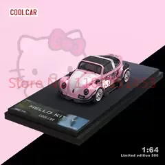 1: 64 Volkswagen Beetle Kitty Sedan Painted With Antique Car Simulation Alloy Car Model Ornaments