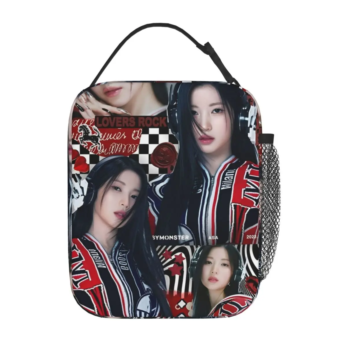 

Изолированные сумки для обеда Babymonsters Asa, большая многоразовая сумка-холодильник, сумка-тоут для обеда, рабочая дорожная сумка Bento