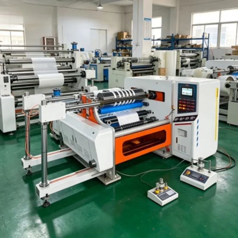 Low Maintenance Slitting Rewinding Machine Jumbo Roll Slitter Rewinder Roll Cutting Equipment for Kraft Paper  