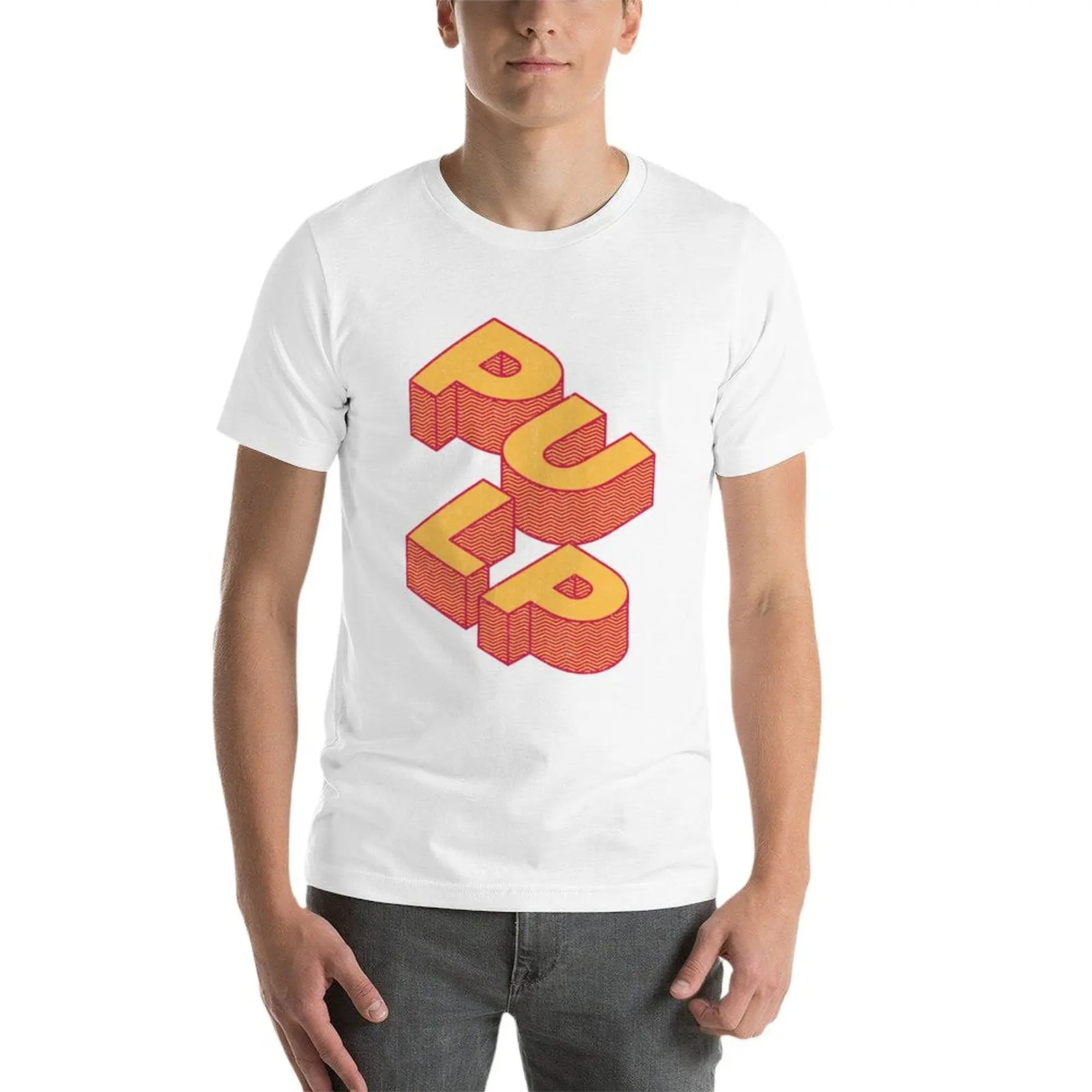 New It's pulp T-Shirt t-shirts man Blouse mens t shirts pack