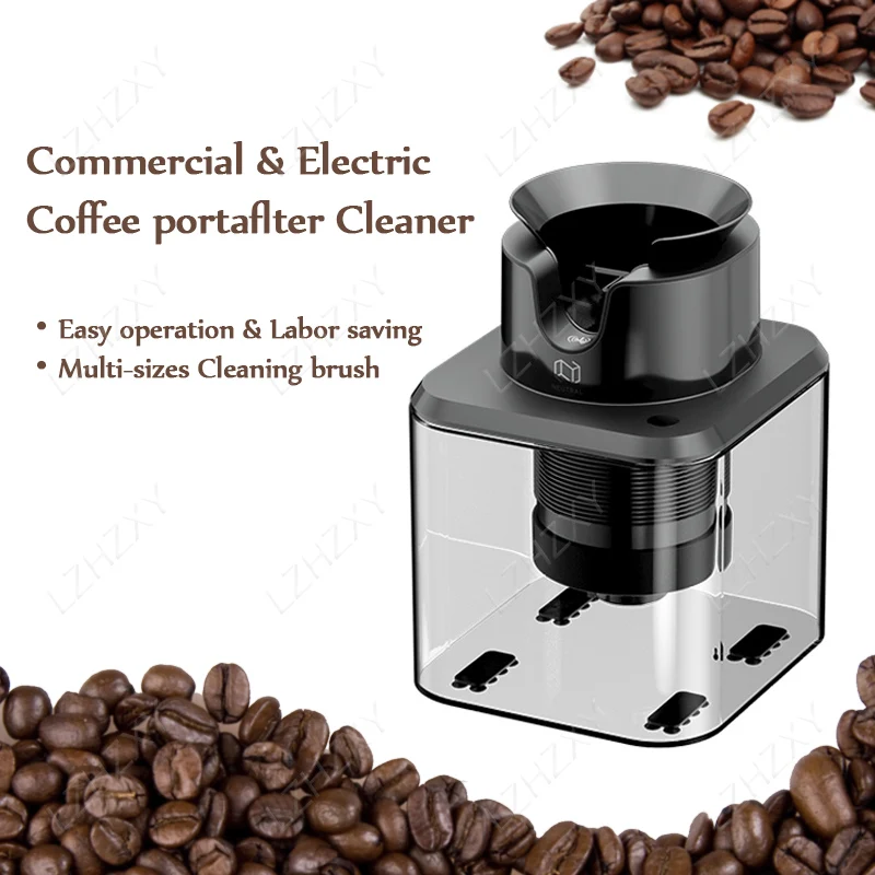 

Automatic Cleaner For Coffee Portafilter Electric Portafilter Cleaner 58MM For Different Portafilters Cafe Tools Barista NS300