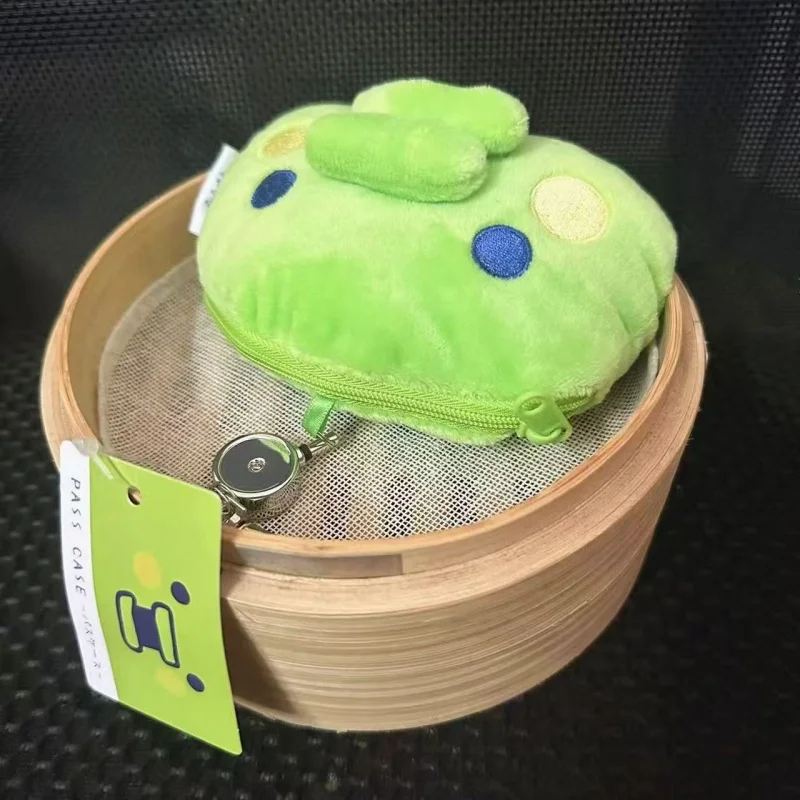 Bonito tamagotchi kuchipatchi titular do cartão transparente chaveiro de pelúcia momametchi foto cartão caso moeda bolsa armazenamento presentes protetores