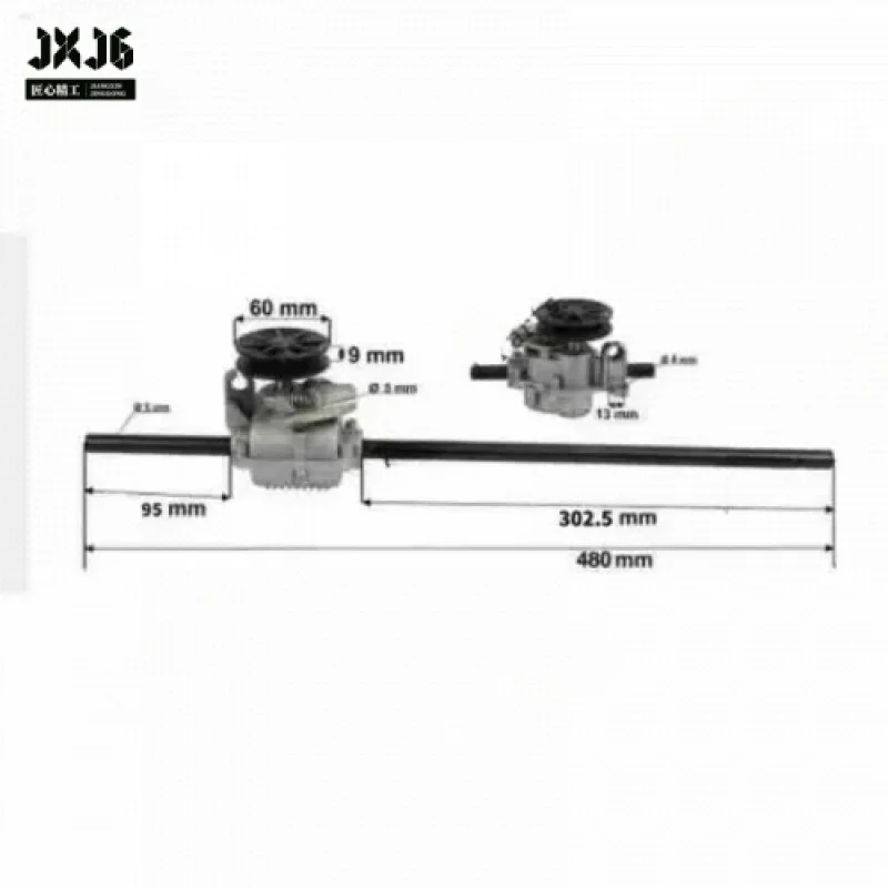 XMSJ Premium 48cm Self-Propelled Chassis Assembly SINHARBOUR Haidao Lawn Mower Garden Machinery Replacement Spare Parts