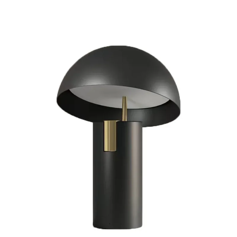 

Medieval designer model room hotel room living room bedside creative personalized mushroom desk lamp