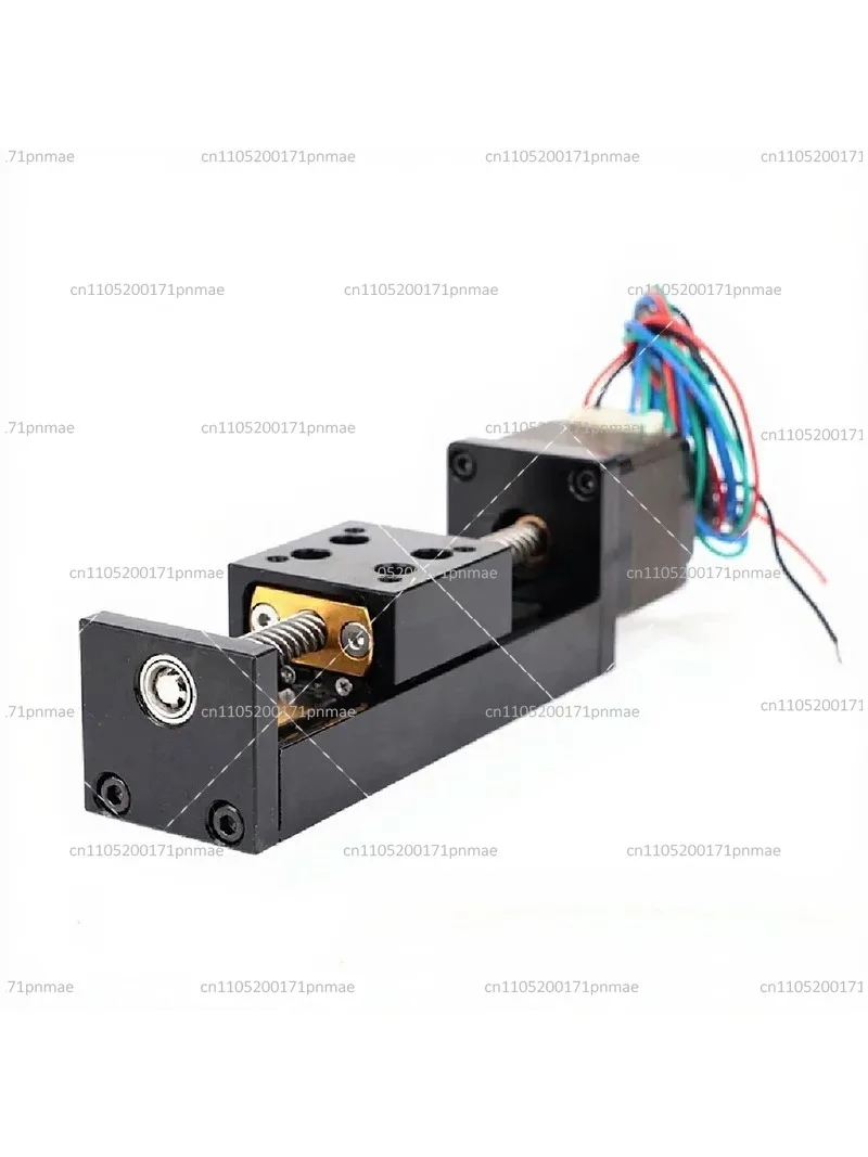 Micro Precision 28 Linear Stepper Motor Guide Rail Slide Table T-Shaped Screw Electric Actuator Module