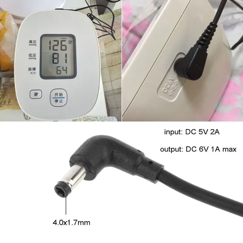 6V Universal Power Supply Adapter for omron Blood Pressure