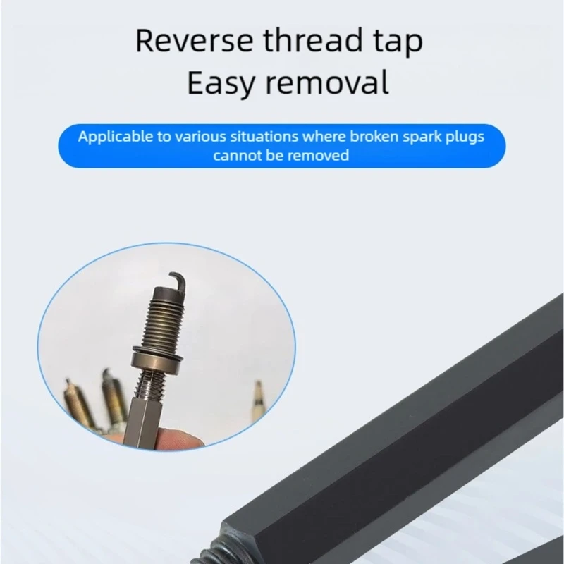 

Professional Broken Plugs Removers, Car Plugs Removal Reverse Thread Tap Car Maintenance Tool C7AC