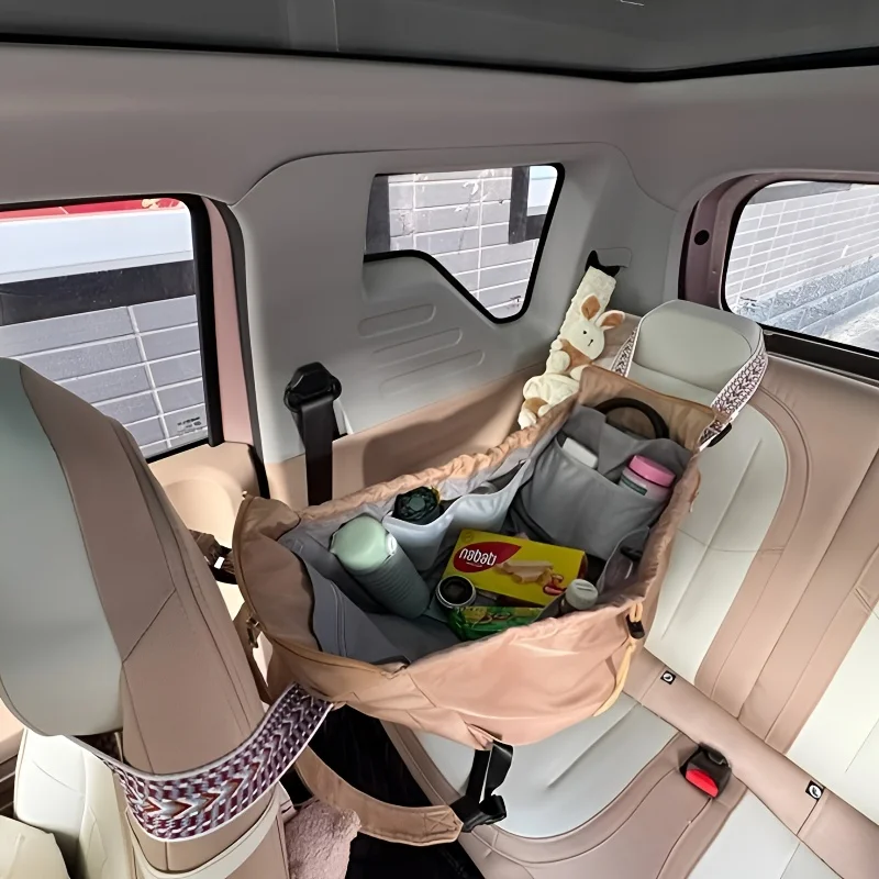 Nuevas bolsas de viaje de gran capacidad, mochila de almacenamiento de coche impermeable a la moda, bolso con múltiples bolsillos para mujer