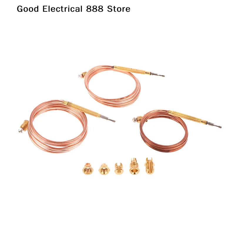 【G】1pcs Copper Probe M6/M8 60/90/150CM Thermocouple Replacement Set For Gas Furnaces Boilers Water Heaters