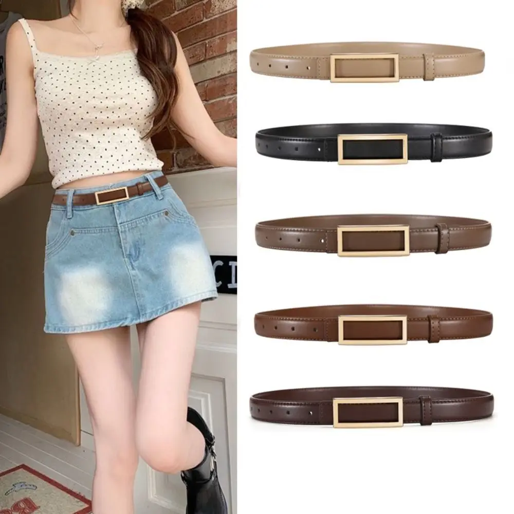 

Модный роскошный дизайнерский кожаный ремень, модный повседневный деловой поясной ремень, универсальный женский пояс с пряжкой
