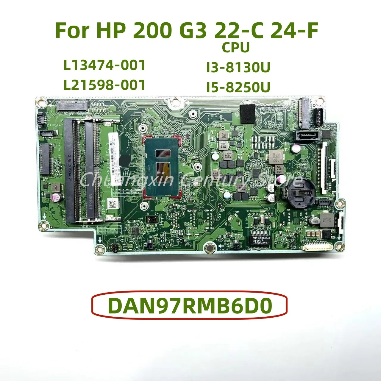 

DAN97RMB6D0 Motherboard is suitable for HP notebook HP 22-C N97R 22 WITH CPU:I3 I5 after 100% testing before shipment