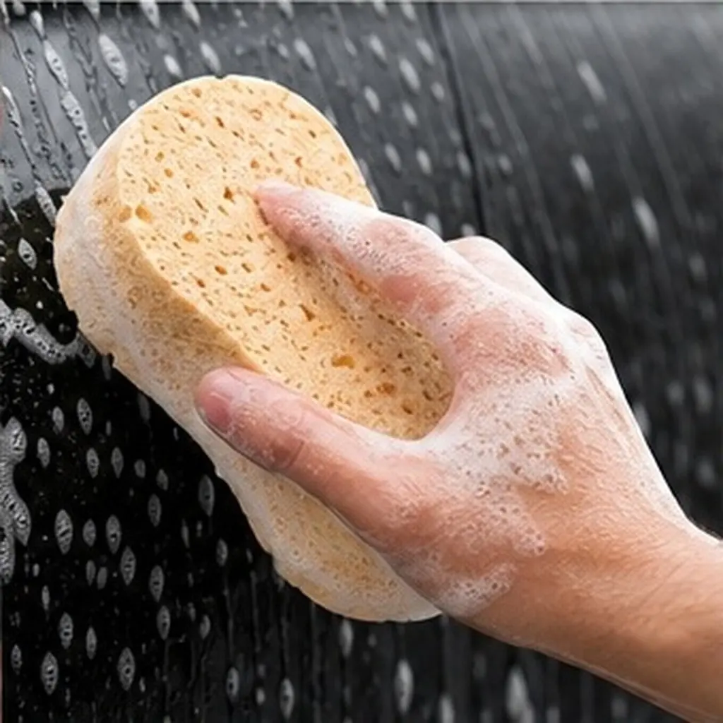 15Pcs Wash Sponge Compressed High-Absorbency Expandable Car Cleaning Sponge Soft Scratch-Free for Vehicle Boat Bike Home Kitchen