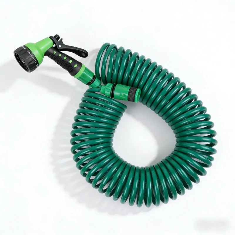 

Многофункциональный пистолет-распылитель высокого давления с 8 режимами для полива цветов, мойки автомобилей, садового полива, пластиковый шланг для полива