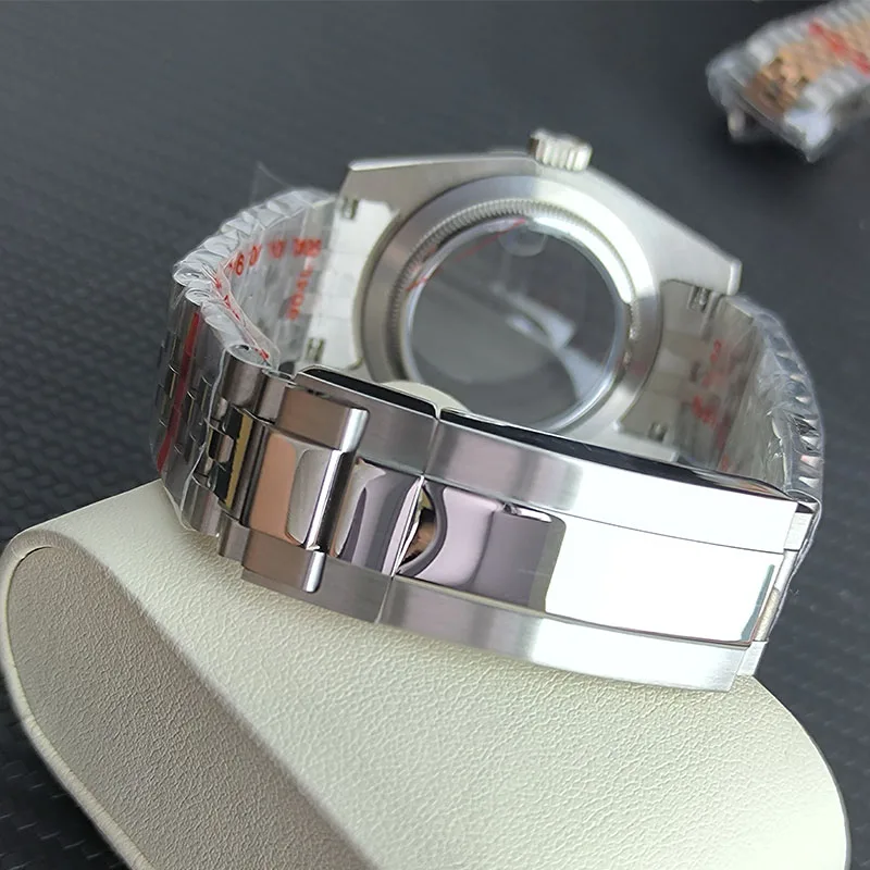 Аксессуары для корпуса NH Watch 35, корпус 36, сапфировое стекло, нержавеющая сталь 904L для механических часов NH 35/36, аксессуары для часов