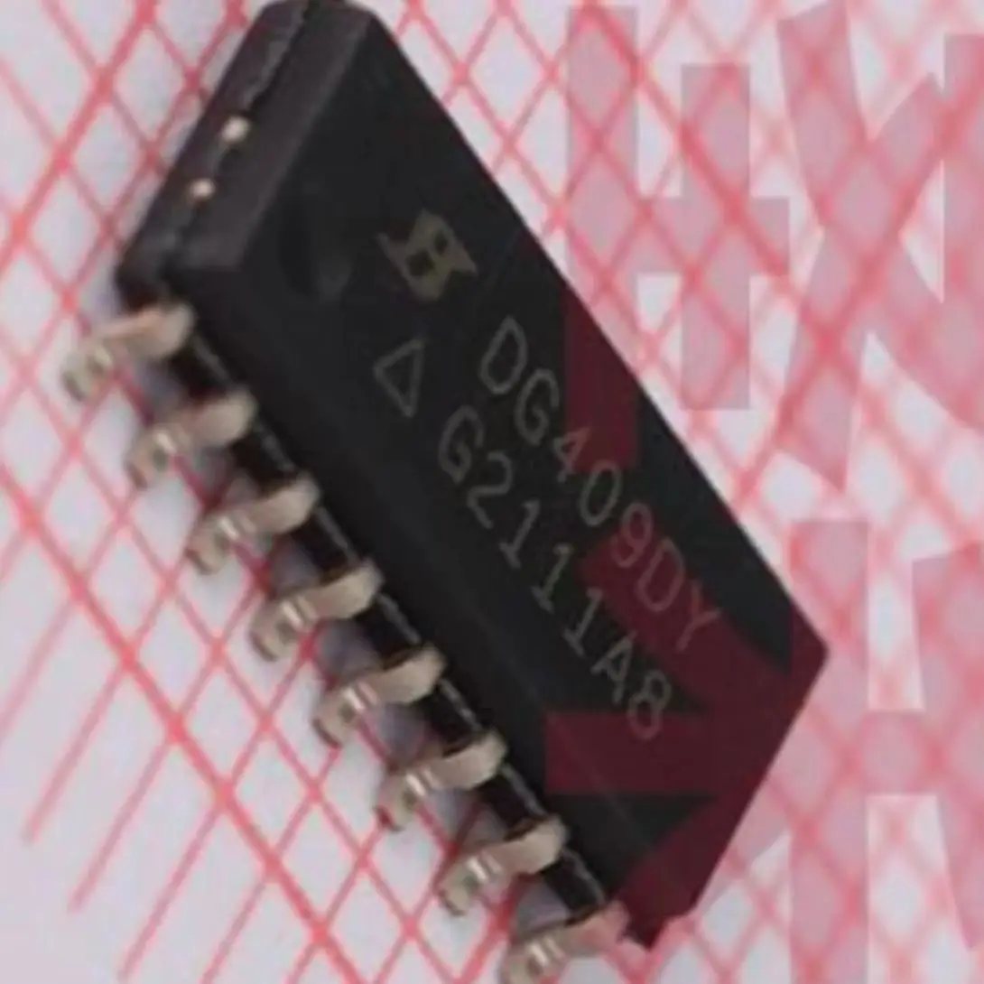5PCS DG409DY NEW Original 8-Ch Dual 4-Ch CMOS Analog Multiplexers 5V~36V 160ns 100Ω IC SP4T 100Ohm 16SOIC SOP16 DG409DY-T1-E3
