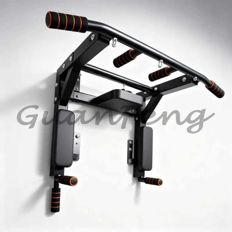 Wall Mounted Pull Up Bar Home Gym Horizontal Bar Indoor Fitness Equipment with Boxing Power Rope Sling