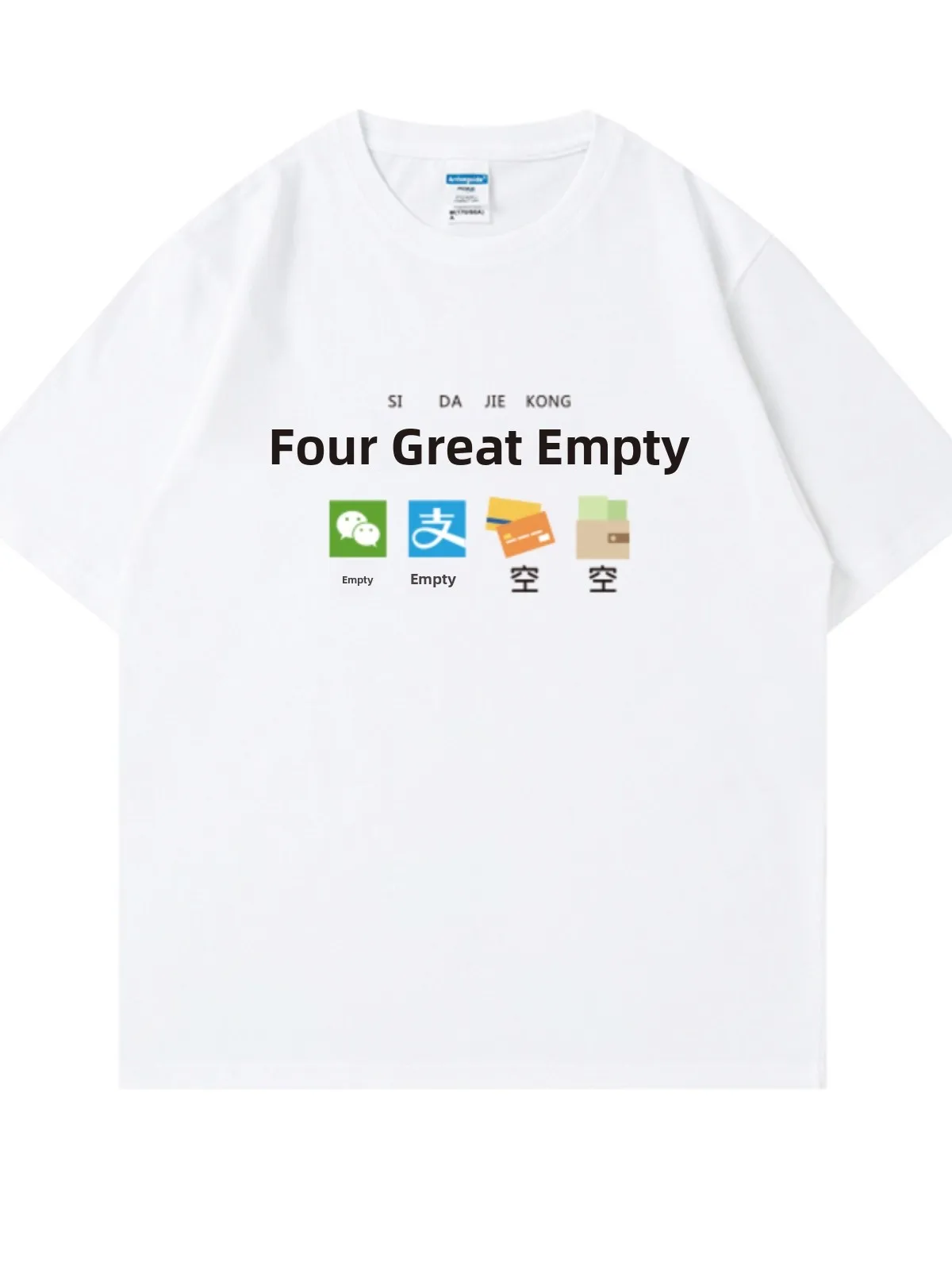 00% Puur Katoen plus Size 300 Pou ort Sve Gedrukt T-shirt Vrouwen Zomer Losse Mid-Lengte Casual f Sve top