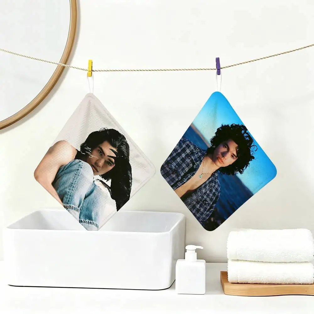 Pop Singer Conan Gray Multi-scene Polyester Cotton Towel, Hanging Hand Wiping Cloth for Kitchen Bathroom Hotel