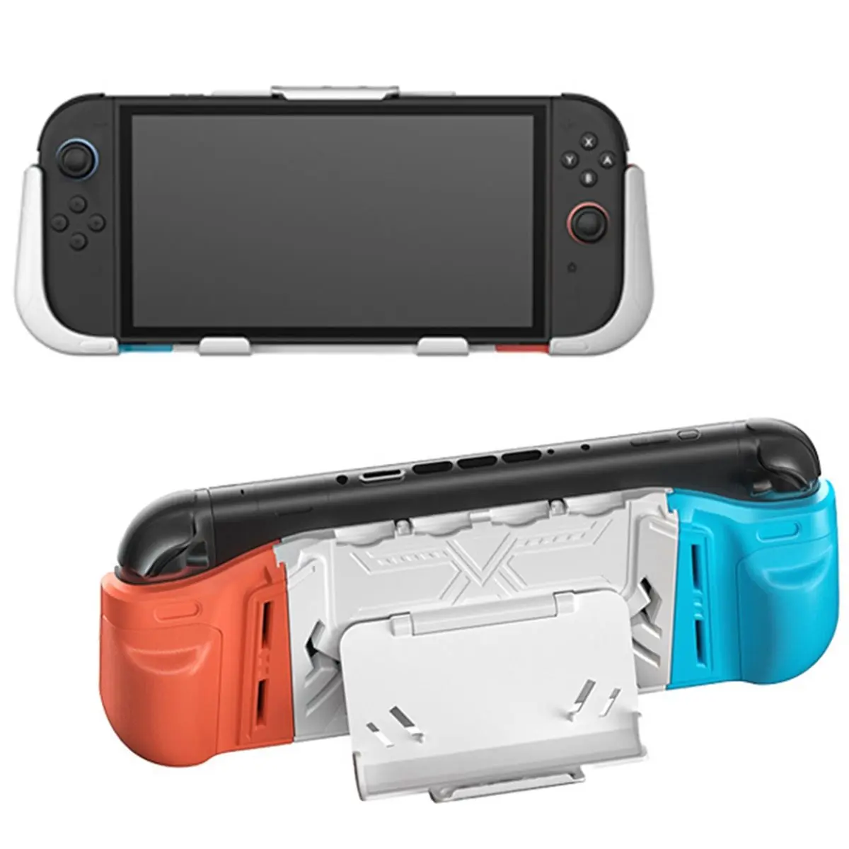 

Новый многофункциональный защитный чехол для электроники с двумя отделениями, устойчивый к царапинам и ударам, съемный защитный чехол, игровые аксессуары