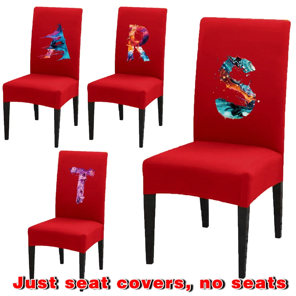 

Wedding Home Chair Cover Seat Cover Banquet Hotel Universal Durable Elastic Band Minimalist Style