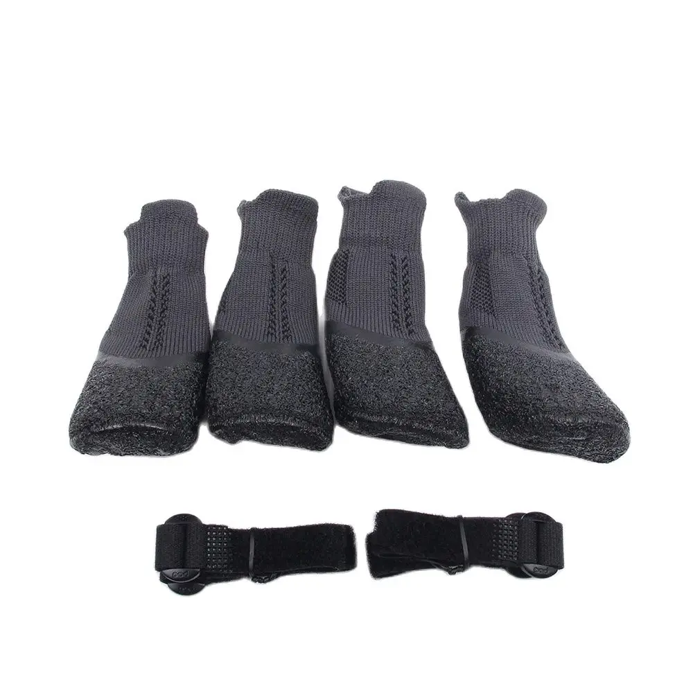 Small Dog Pet Shoes Socks Mesh Solid Design 4pcs/Set Waterproof Sport Shoes Casual Spring/Summer Outdoor Pet Socks for Pet Puppy