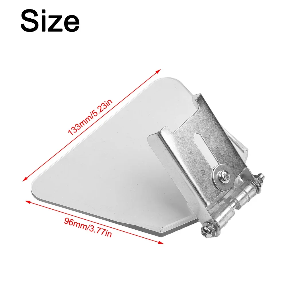 Safety Visor Kit Safety Protector For Workshop Safety Convenient Use For Grinder Machines Long Lasting Grinder Protection