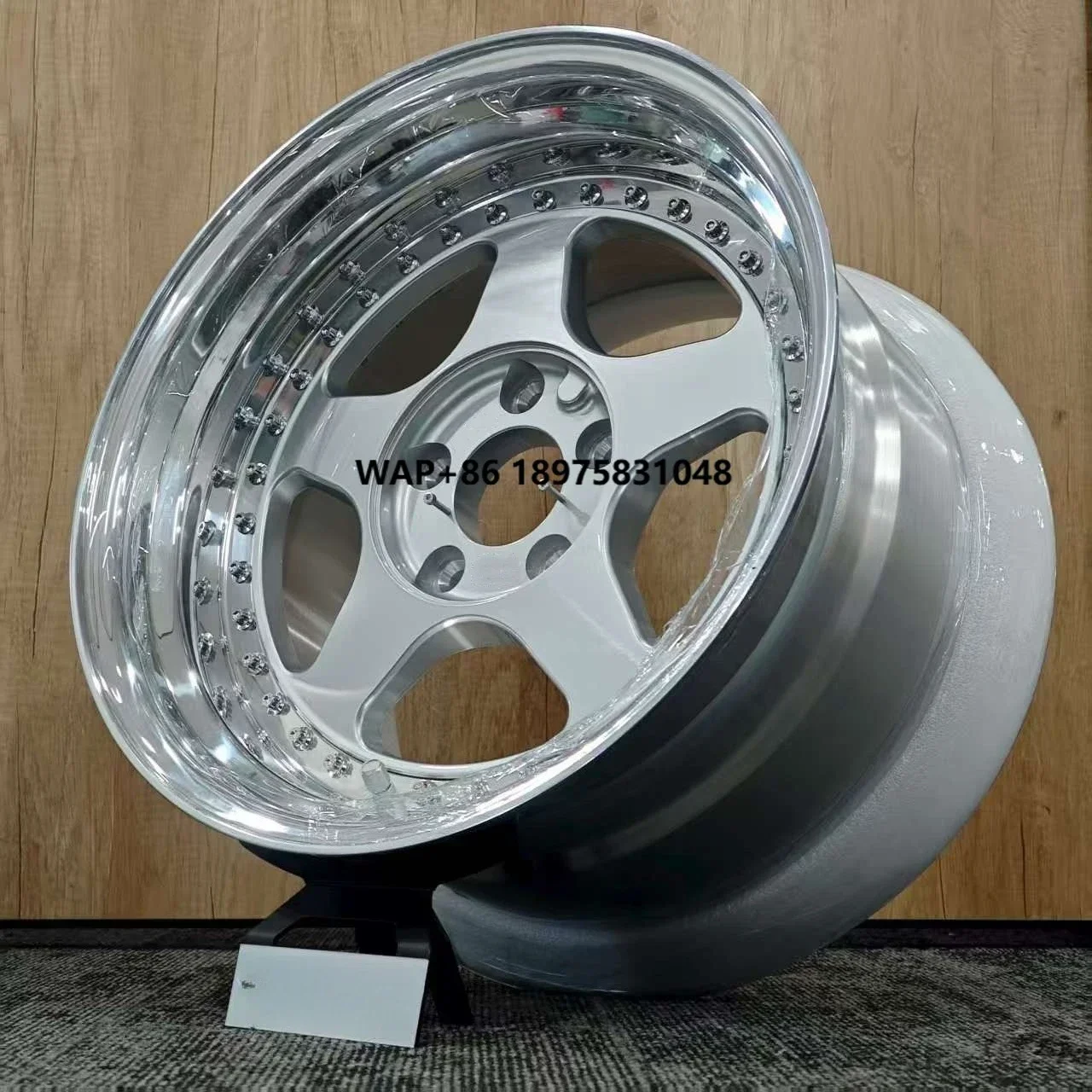 3 Piece Futura Wheels for  E34 M5 E39 E46 E28 E36 E30 M3 E90 17 18 Inch Rim Custom Five Spoke Design Alloy 5x120 Wheel