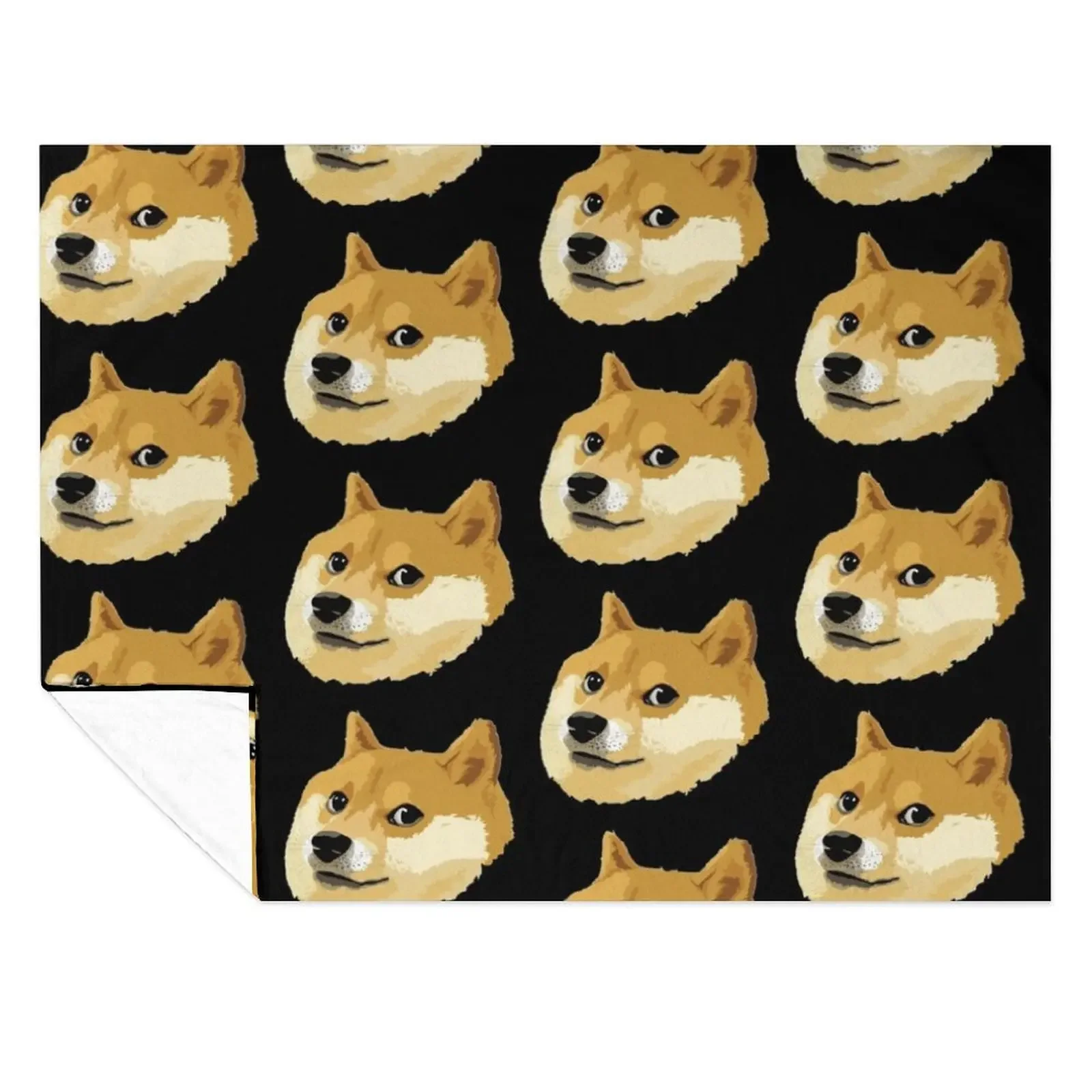 

Doge Meme Throw Blanket Multi-Purpose for winter sofa bed Polar Blankets