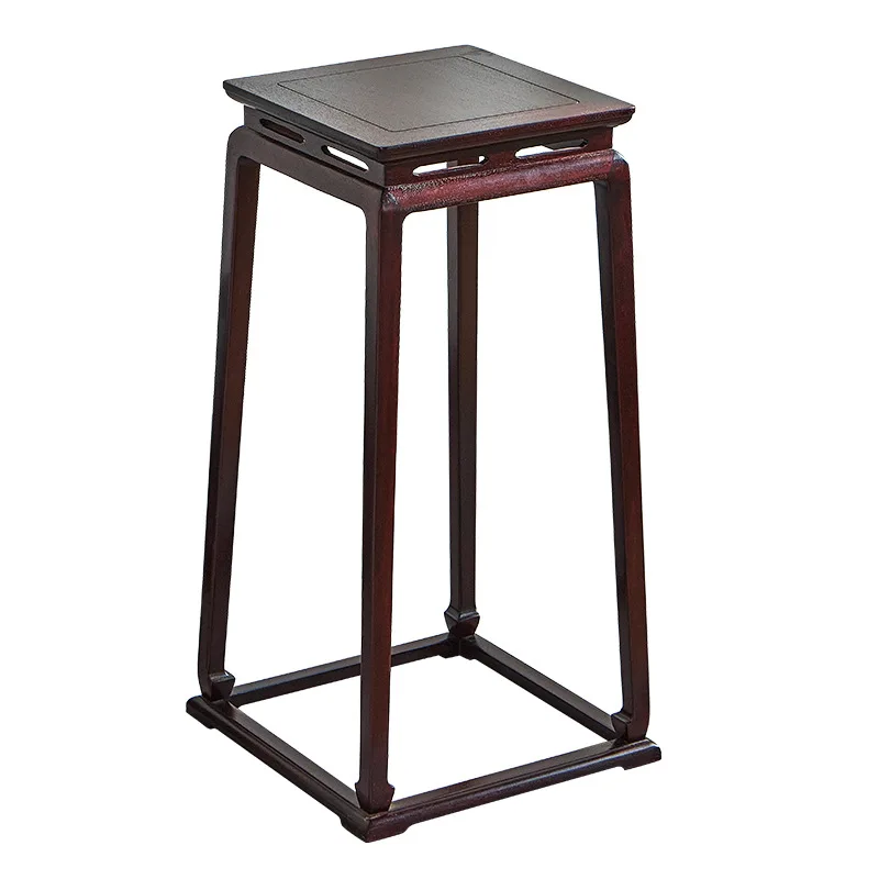 

Ming and Qing Dynasties, classical, blood sandalwood flower stand, Chinese style, solid wood, ornament bonsai stand